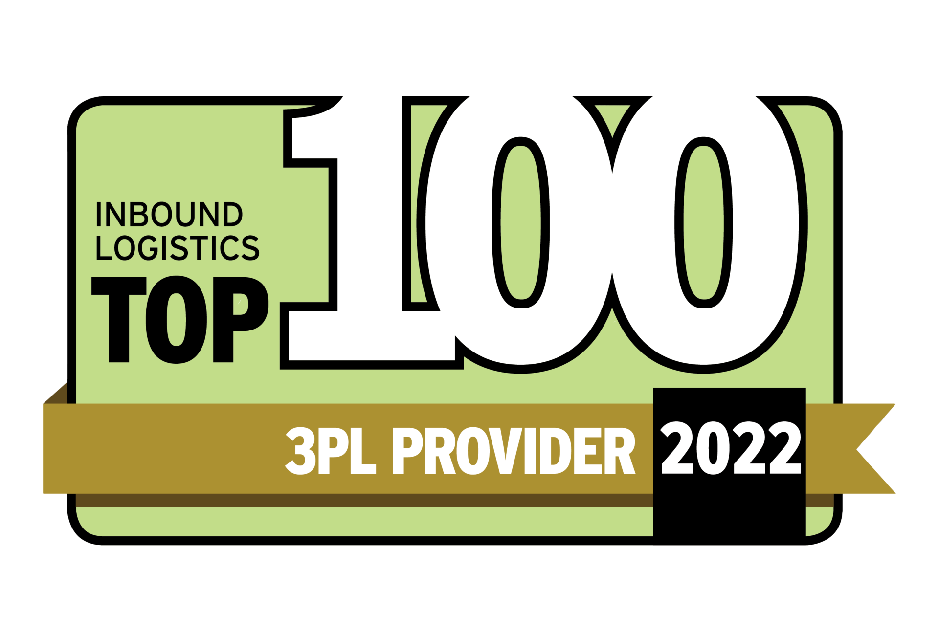 inbound logistics top 100 3PL provider 2022 logo