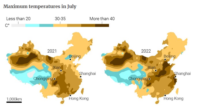 China’s Drought Intensifies, Rekindles Global Supply Chain Uncertainty
