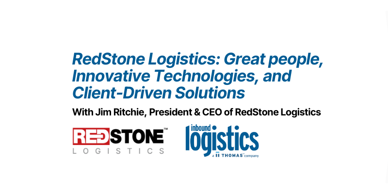 President Jim Ritchie Interview with Inbound Logistics Podcast